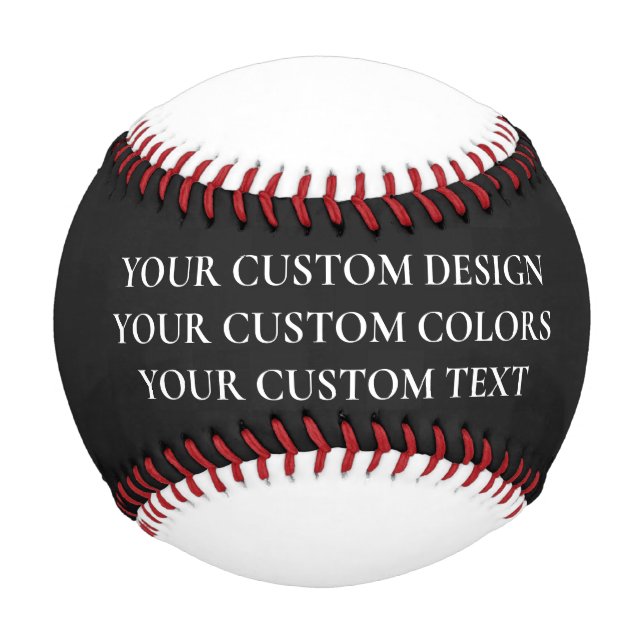 Create Your Own Personalised Baseball (Front)