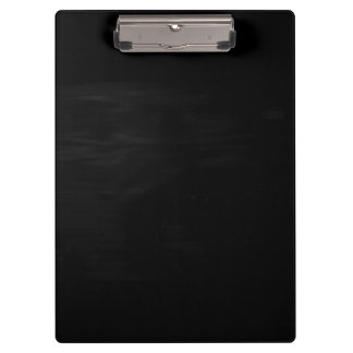 Create Your Own Personalised Black Clipboard