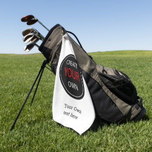 Create Your Own - Personalised, branded / Custom Golf Towel