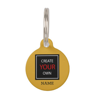 Create Your Own - Personalised, branded / Custom Pet Tag