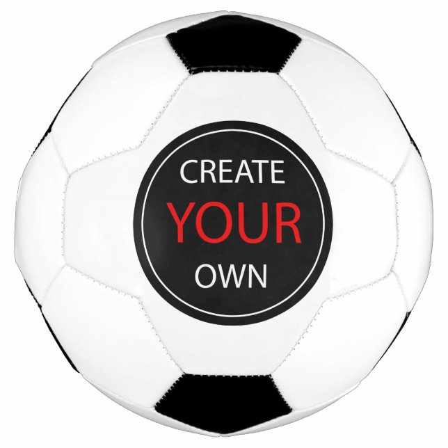 Create Your Own - Personalised, branded / Custom Soccer Ball (Front)