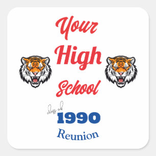 Create Your Own Personalised Class Reunion Sticker