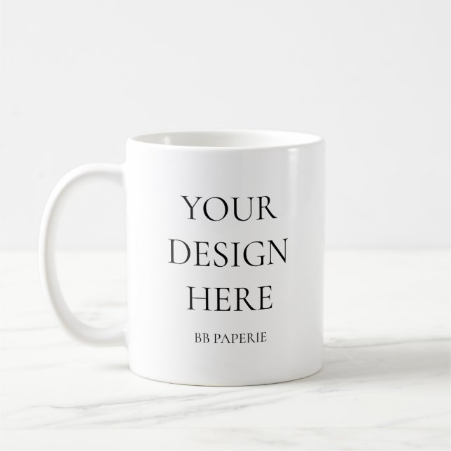 Create Your Own Personalised Coffee Mug (Left)
