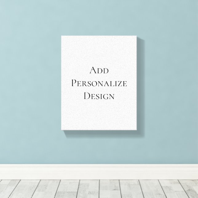 Create Your Own Personalised Custom  Canvas Print (Insitu(Wood Floor))