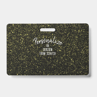 Create Your Own Personalised Custom ID Badge