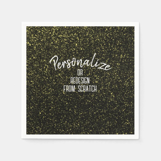 Create Your Own Personalised Custom Napkin (Front)