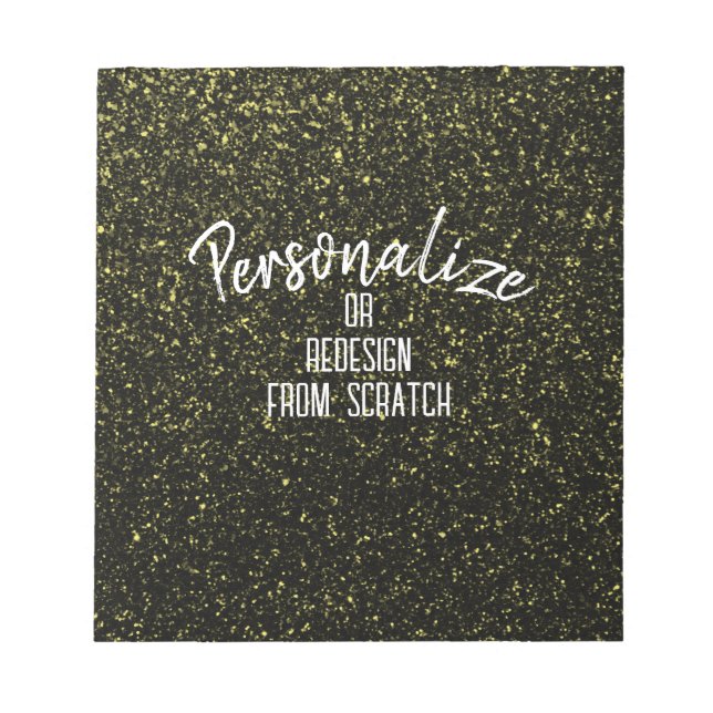 Create Your Own Personalised Custom Notepad (Front)