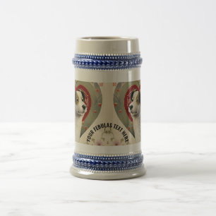 Create Your Own Personalised Custom Pet Photo Text Beer Stein