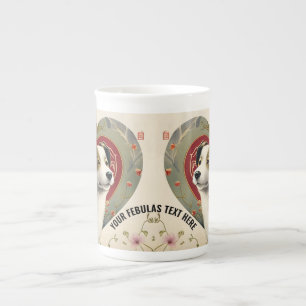 Create Your Own Personalised Custom Pet Photo Text Bone China Mug
