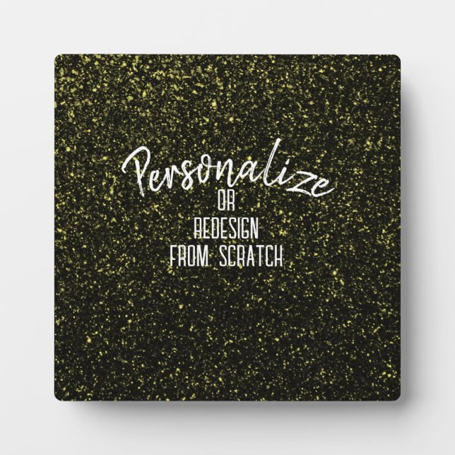 Create Your Own Personalised Custom Plaque (Front)