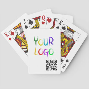 Create Your Own Personalised Custom QR Code Playing Cards