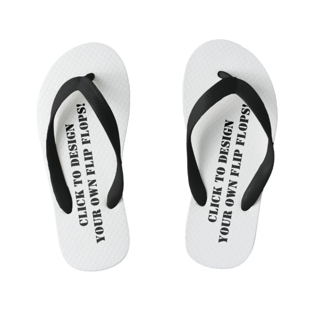 Create Your Own Personalised Customised  Kid's Jandals (Footbed)