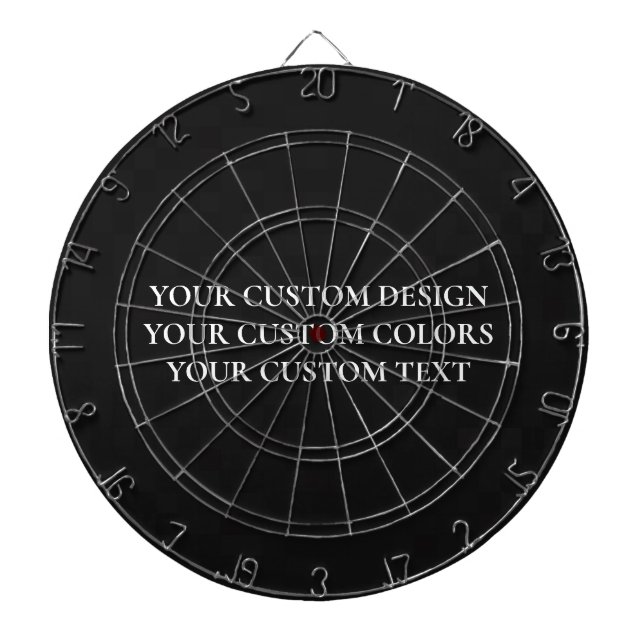 Create Your Own Personalised Dartboard (Front)