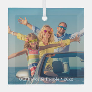 Create Your Own Personalised Family Photo Ornament