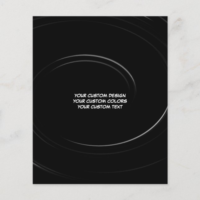 Create Your Own Personalised Flyer (Front)