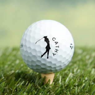 Create Your Own Personalised Golfer Logo Name Golf Balls
