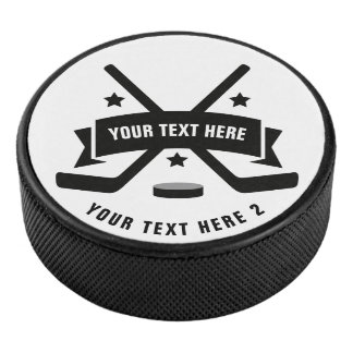 Create Your Own Personalised Ice  Hockey Puck