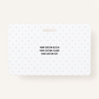 Create Your Own Personalised ID Badge