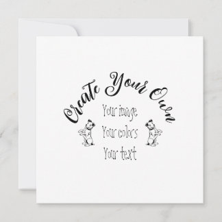 Create Your Own Personalised Invitation