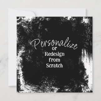 Create Your Own Personalised Invitation