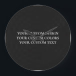 Create Your Own Personalised Large Clock<br><div class="desc">Customise this product by adding your own images and text and choosing your favourite fonts and colours. Visit Aviary Art on Zazzle to view our entire collection of easy to personalise,  high quality products!</div>