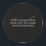 Create Your Own Personalised Large Clock<br><div class="desc">Customise this product by adding your own images and text and choosing your favourite fonts and colours. Visit Aviary Art on Zazzle to view our entire collection of easy to personalise,  high quality products!</div>