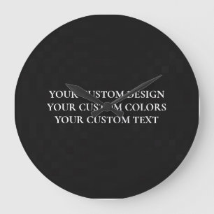 Create Your Own Personalised Large Clock