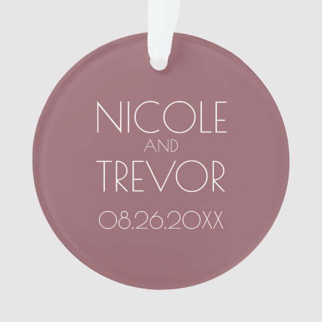 Create Your Own Personalised Memory Ornament (Front)