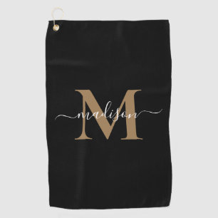 Create Your Own Personalised Monogram Golf Towel