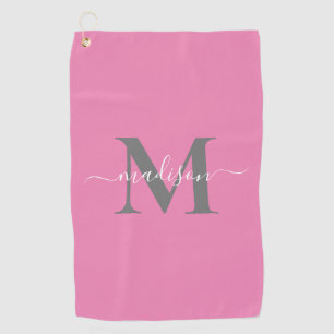 Create Your Own Personalised Monogram Golf Towel