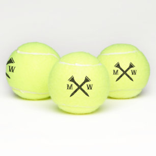Create Your Own Personalised Monogram Tennis Balls