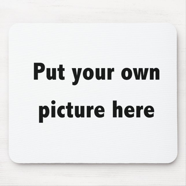 Create Your Own Personalised Mousepad (Front)