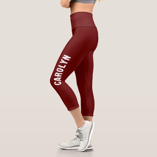 Create your own Personalised name Leggings (Left)