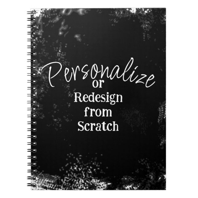 Create Your Own Personalised Notebook (Front)