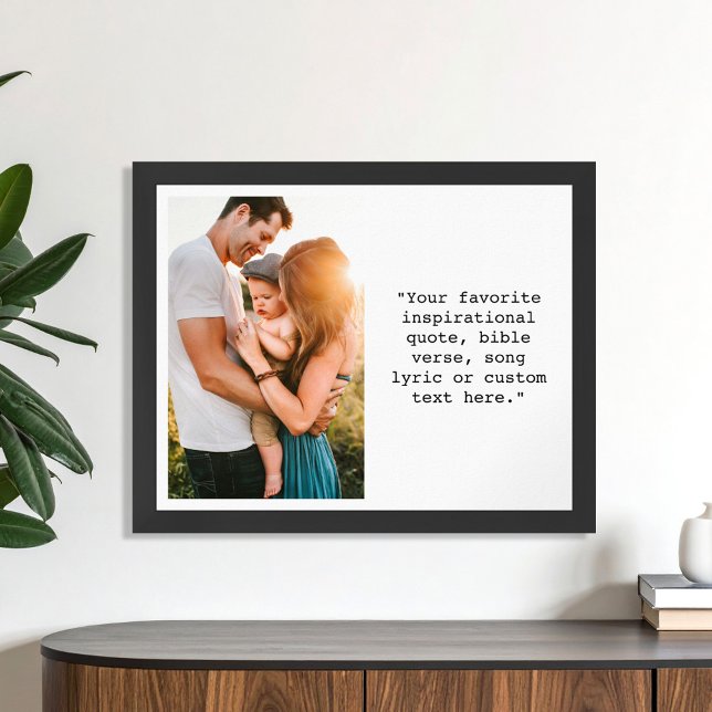 Create Your Own Personalised Photo and Quote Poster (Creator Uploaded)