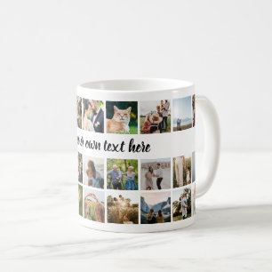 Create Your Own Personalised Photo Collage Coffee Mug