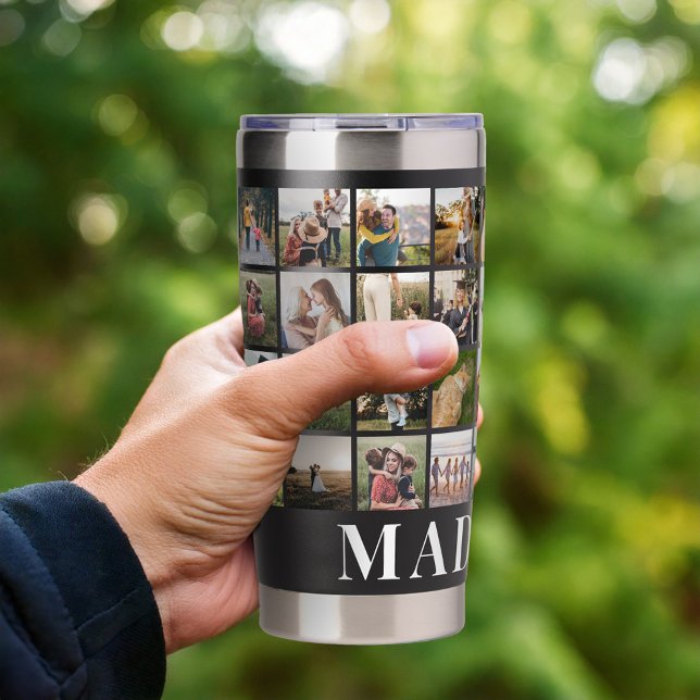 Create Your Own Personalised Photo Collage Insulated Tumbler (Creator Uploaded)