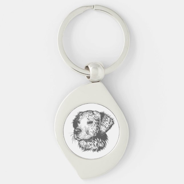 Create Your Own Personalised Photo Key Ring (Front)