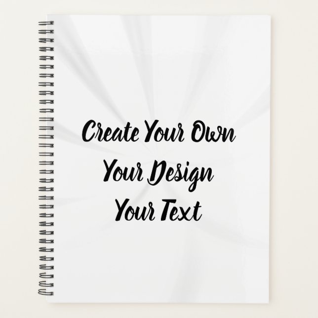 Create Your Own Personalised Planner (Front)