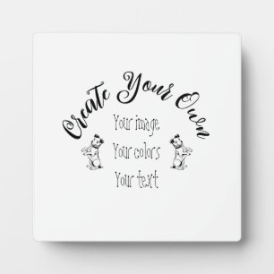 Create Your Own Personalised Plaque