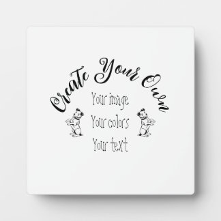 Create Your Own Personalised Plaque