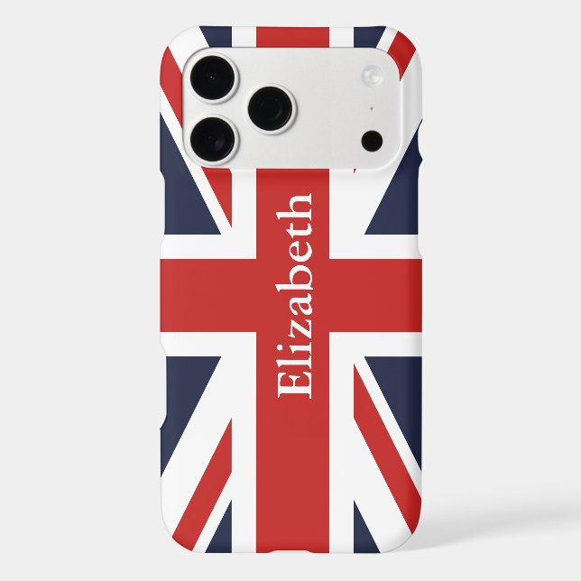 Create Your Own Personalised Red Union Jack (Back)