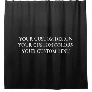 Create Your Own Personalised Shower Curtain