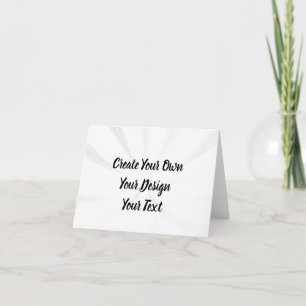 Create Your Own Personalised Thank You Card