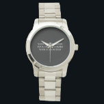 Create Your Own Personalised Watch<br><div class="desc">Customise this product by adding your own images and text and choosing your favourite fonts and colours. Visit Aviary Art on Zazzle to view our entire collection of easy to personalise,  high quality products!</div>