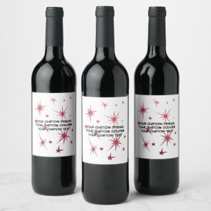 Create Your Own Personalised Wine Label