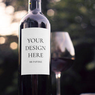 Create Your Own Personalised Wine Label