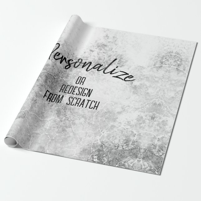 Create Your Own Personalised Wrapping Paper (Unrolled)