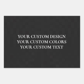 Create Your Own Personalised Wrapping Paper Sheet