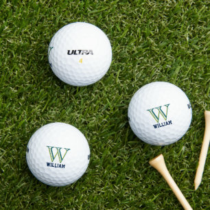 Create Your Own Personalize Branded Monogram Golf Balls